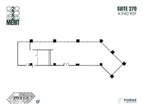 12221 Merit Dr, Dallas, TX à louer Plan d’étage– Image 1 sur 1