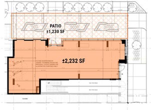75 Oak St, Ottawa, ON à louer Plan d’étage– Image 1 sur 2