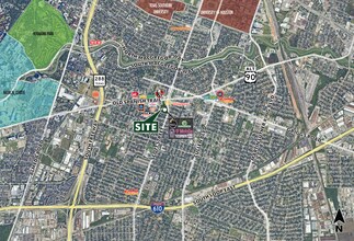 6120 Scott St, Houston, TX - Vue aérienne  vue de carte - Image1