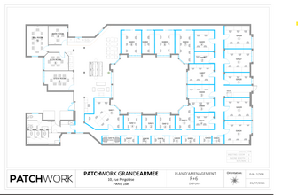 10 Rue Pergolèse, Paris à louer Plan d’étage type– Image 1 sur 1