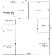 145 Tunstead Ave, San Anselmo, CA à louer Plan d’étage– Image 1 sur 1