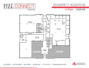 65 Barrett Heights Rd, Stafford, VA à louer Plan d’étage– Image 1 sur 1