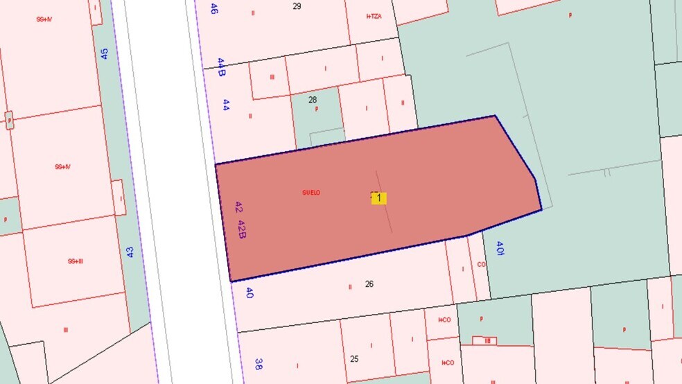 Terrain dans Sabadell, Barcelona à vendre - Plan de site – Image 3 sur 3