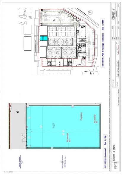 Local commercial dans Carquefou à louer - Plan d’étage – Image 2 sur 2