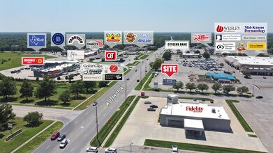 8520 W 13th St N, Wichita, KS - Vue aérienne vue de carte