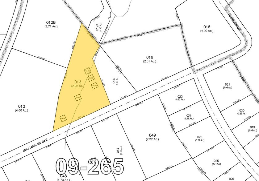 2313 Katie Leigh Ln, Monroe, NC à vendre - Plan cadastral – Image 2 sur 4