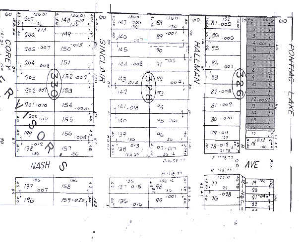 2709-2715 Pontiac Lake Rd, Waterford, MI à louer - Plan cadastral – Image 2 sur 19