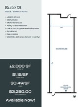 1525 E Sunset Rd, Las Vegas, NV à louer Plan d’étage– Image 1 sur 1