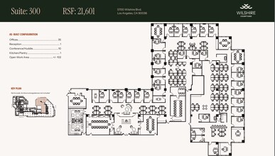 5750 Wilshire Blvd, Los Angeles, CA à louer Plan d’étage– Image 1 sur 1