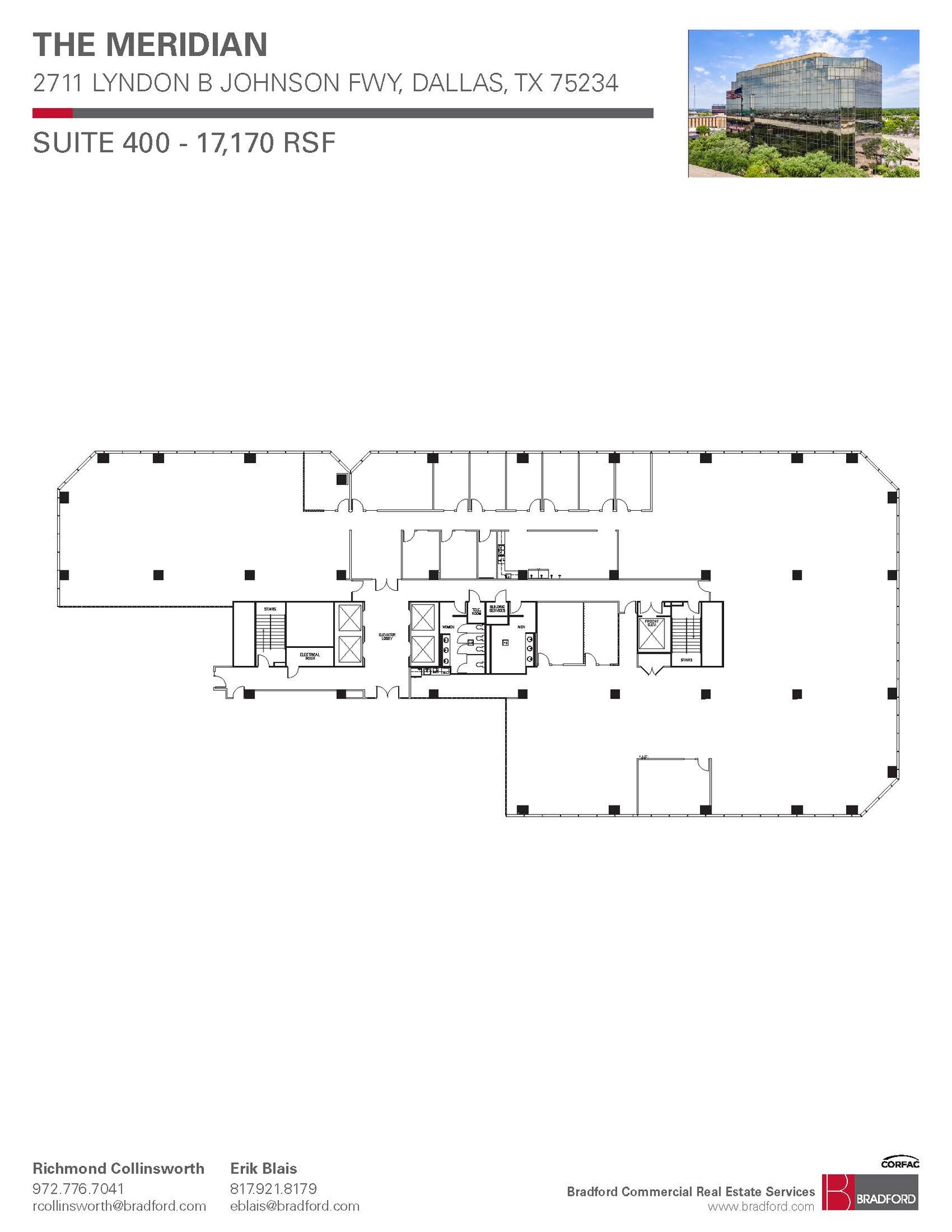 2711 Lyndon B Johnson Fwy, Dallas, TX à louer Plan d’étage– Image 1 sur 1