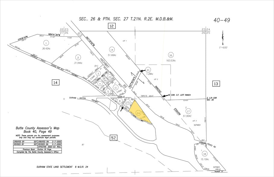 Pepsi Way, Durham, CA à vendre - Plan cadastral – Image 3 sur 15