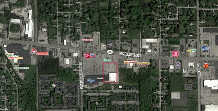 2960 Center Ave, Essexville, MI - VUE AÉRIENNE  vue de carte