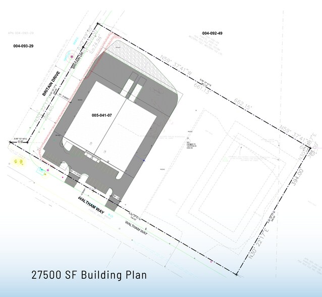 2729 Waltham Way, Mccarran, NV à louer - Plan de site – Image 2 sur 6