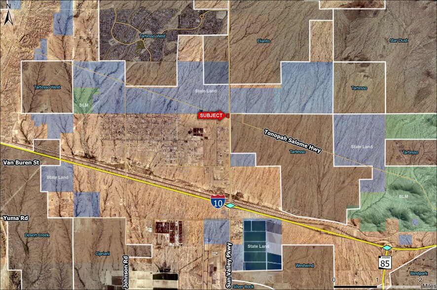 Sun Valley Pkwy & McDowell Rd, Buckeye, AZ à vendre - Aérien – Image 2 sur 4