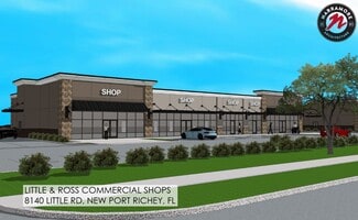 Plus de détails pour 8224 Little Rd, New Port Richey, FL - Local commercial à louer