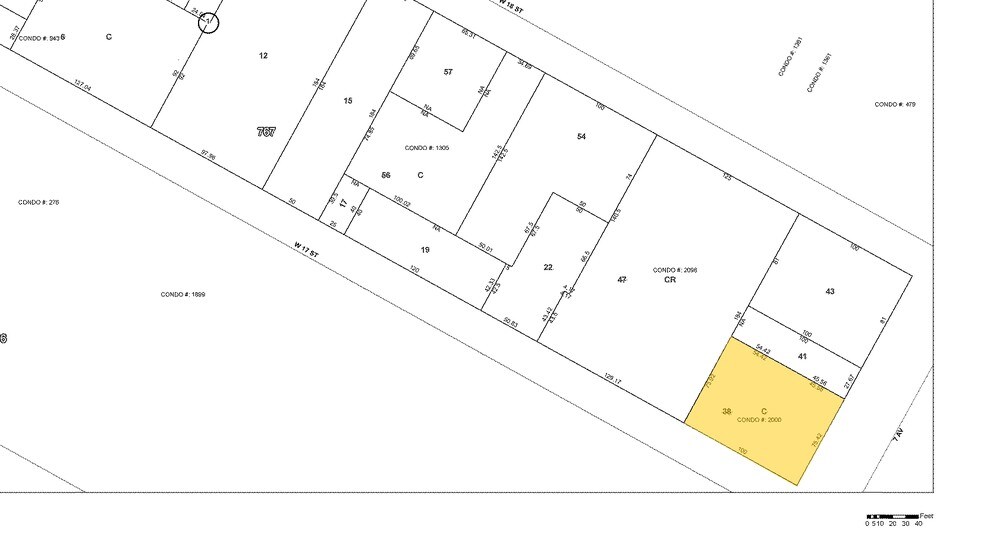 120 7th Ave, New York, NY à louer - Plan cadastral – Image 2 sur 5