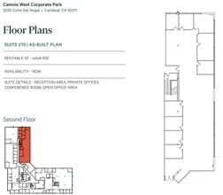 2035 corte del nogal, Carlsbad, CA à louer Plan d’étage– Image 1 sur 2