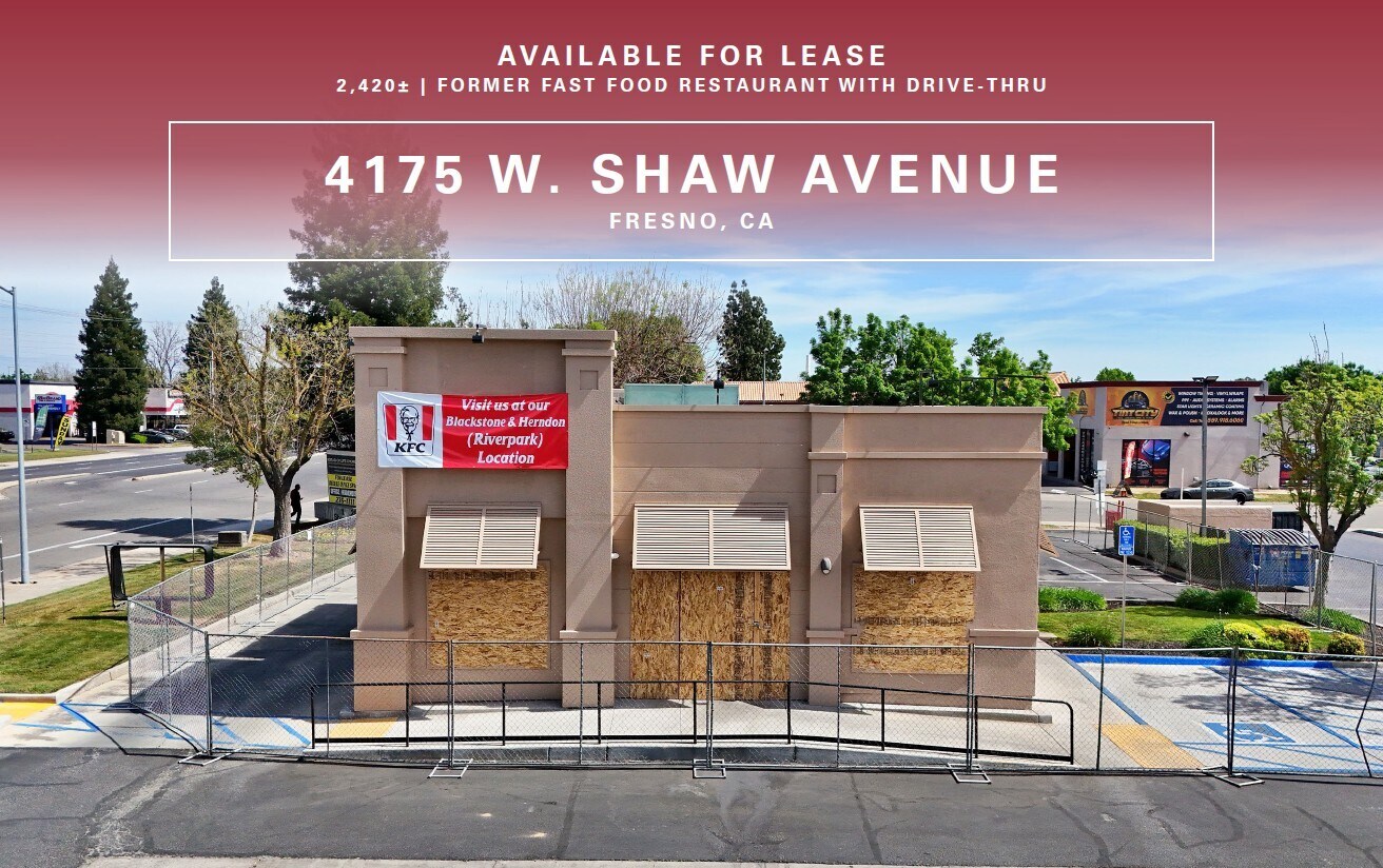 4175 W Shaw Ave, Fresno, CA à louer Photo principale– Image 1 sur 4