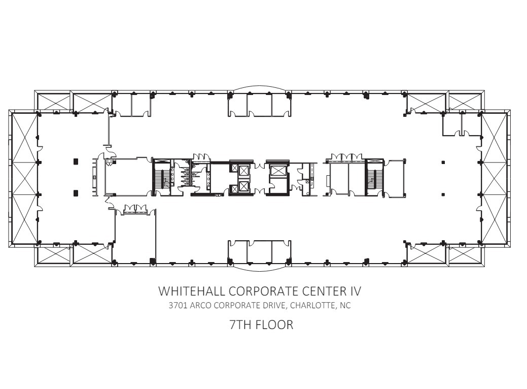 3701 Arco Corporate Dr, Charlotte, NC à louer Plan d’étage– Image 1 sur 1