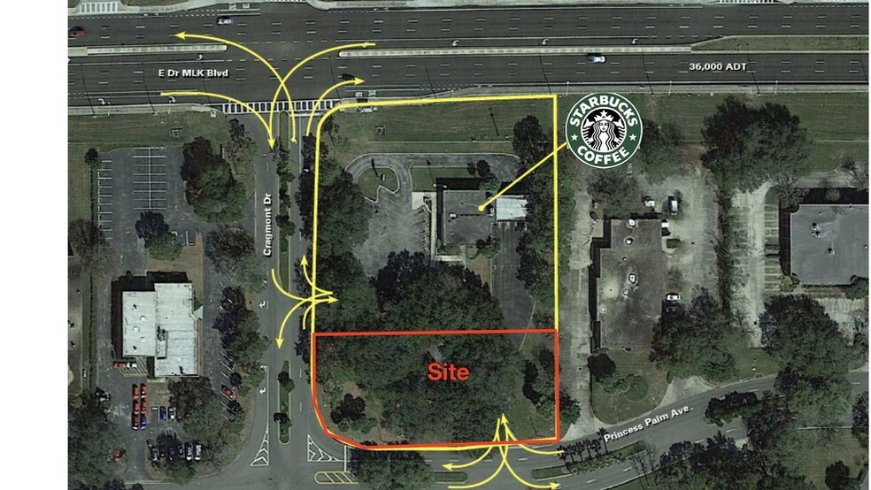 9601 Martin Luther King Jr Blvd, Tampa, FL à vendre - Aérien – Image 2 sur 14