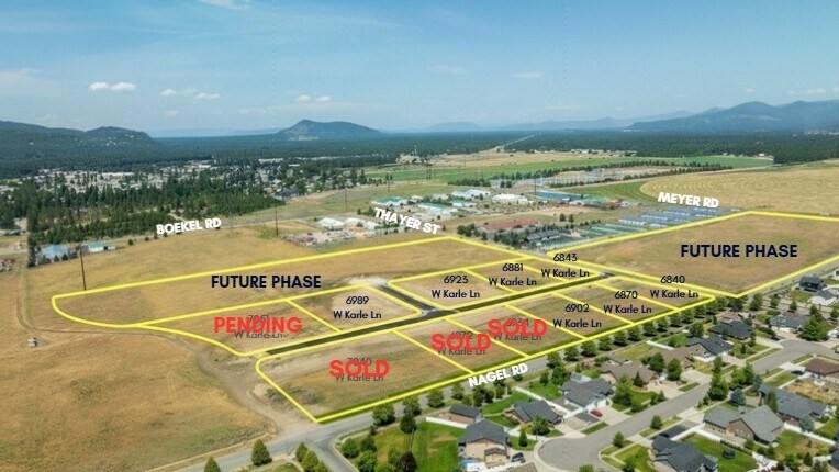 NNA Nagel Rd, Rathdrum, ID à vendre - Photo principale – Image 1 sur 7