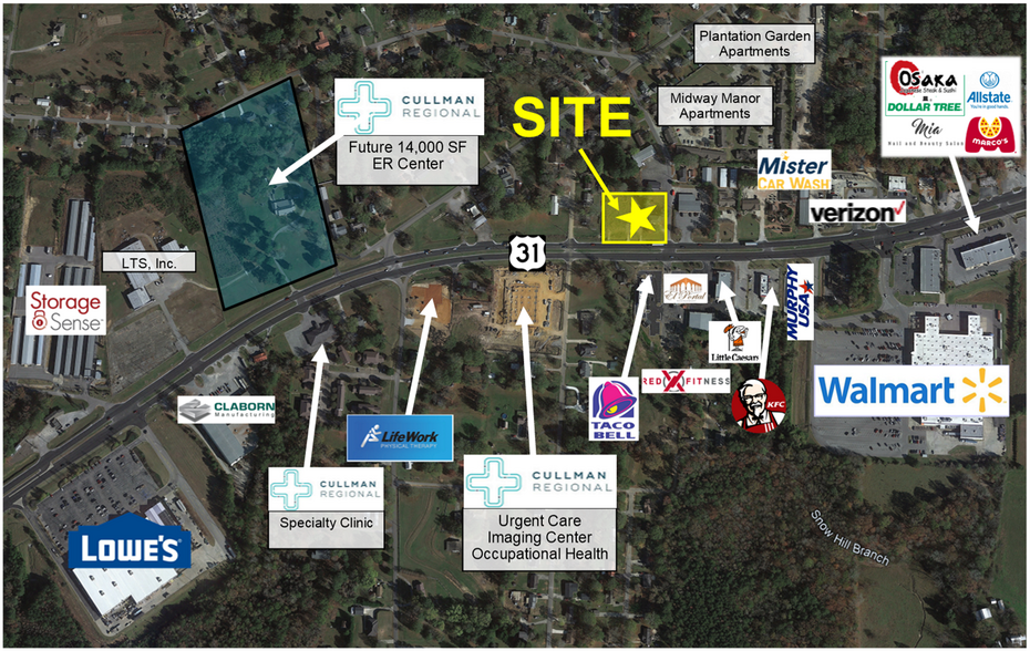 1410 US-31, Hartselle, AL à vendre - Photo de l’immeuble – Image 2 sur 3
