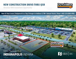 Plus de détails pour 5310 E Thompson Rd, Indianapolis, IN - Local commercial à vendre