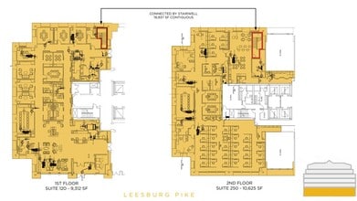 8065 Leesburg Pike, Vienna, VA à louer Plan d’étage– Image 2 sur 2
