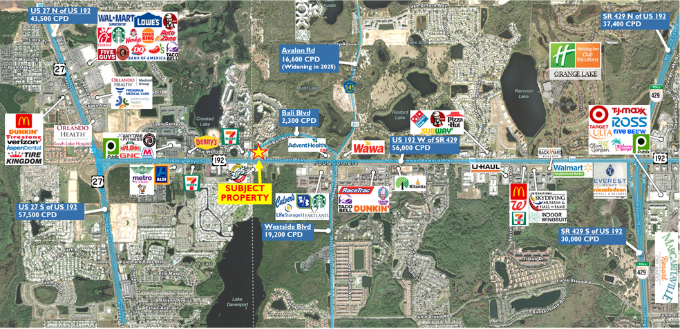 US 192 (W Irlo Bronson Memorial Hwy), Kissimmee, FL à louer - Photo de l’immeuble – Image 3 sur 3
