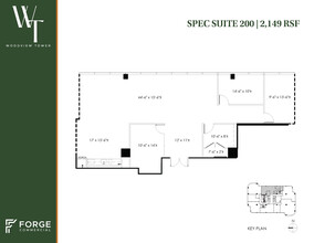 1349 Empire Central Dr, Dallas, TX à louer Plan d’étage– Image 1 sur 1