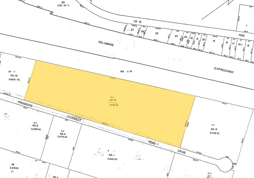3412 Progress Dr, Bensalem, PA à louer - Plan cadastral – Image 2 sur 7