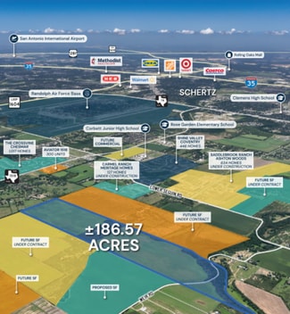 Plus de détails pour Weir Rd rd, Schertz, TX - Terrain à vendre