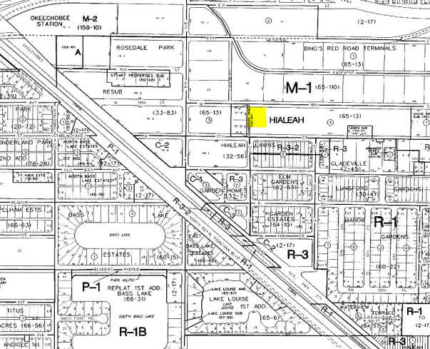 680 W 18th St, Hialeah, FL à louer - Plan cadastral – Image 2 sur 2