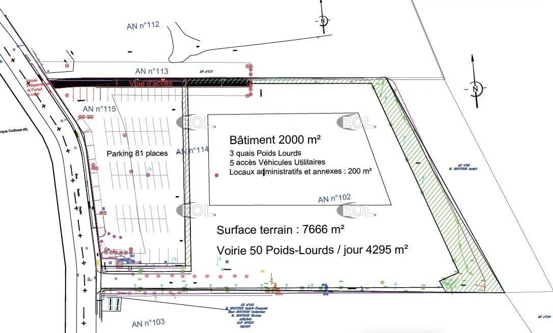 Local d’activités dans Chilly-Mazarin à louer Plan de site– Image 1 sur 3