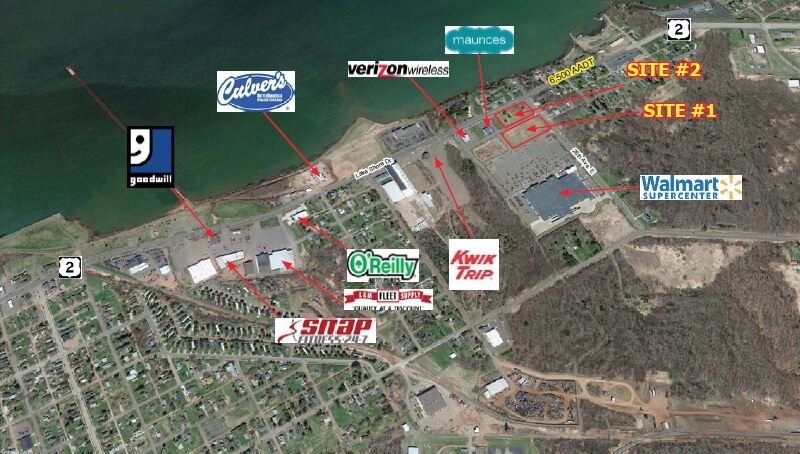 2500 Lake Shore Dr E, Ashland, WI à vendre - Aérien – Image 3 sur 4