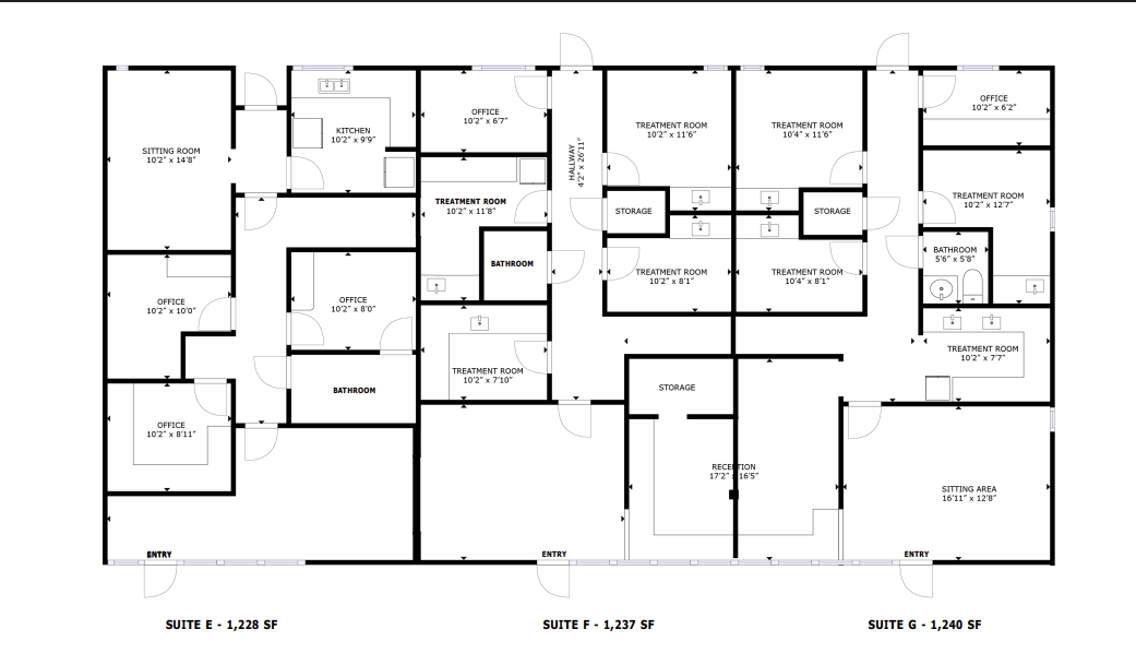 23321 El Toro Rd, Lake Forest, CA à louer Plan d’étage– Image 1 sur 1