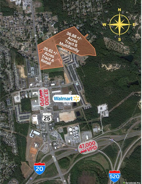 1075 Edgefield Road (Tract B) Rd, North Augusta, SC à vendre - Photo de l’immeuble – Image 2 sur 7