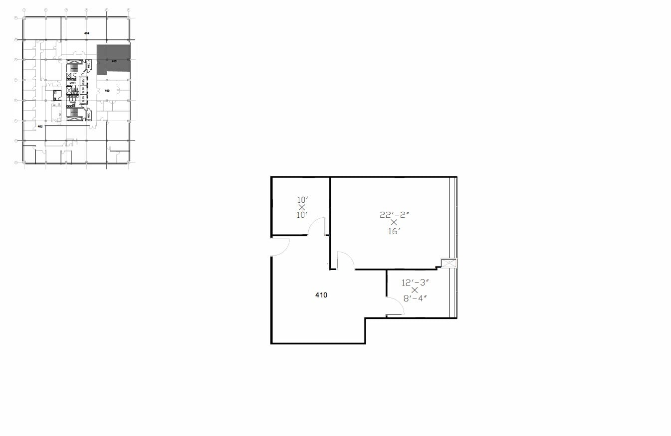 45 Sheppard Ave E, Toronto, ON à louer Plan d’étage– Image 1 sur 25