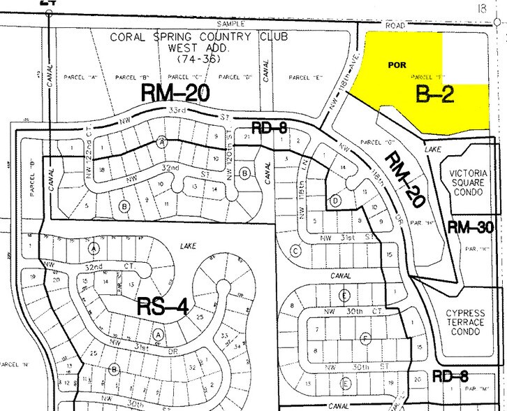 11784 W Sample Rd, Coral Springs, FL à vendre - Plan cadastral – Image 2 sur 30