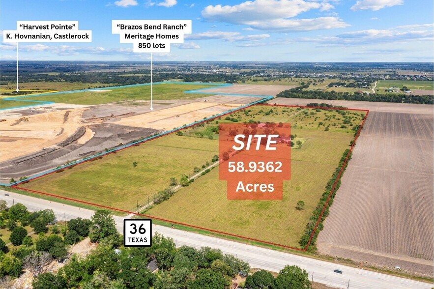 14935 Highway 36, Needville, TX à vendre - Aérien – Image 3 sur 19