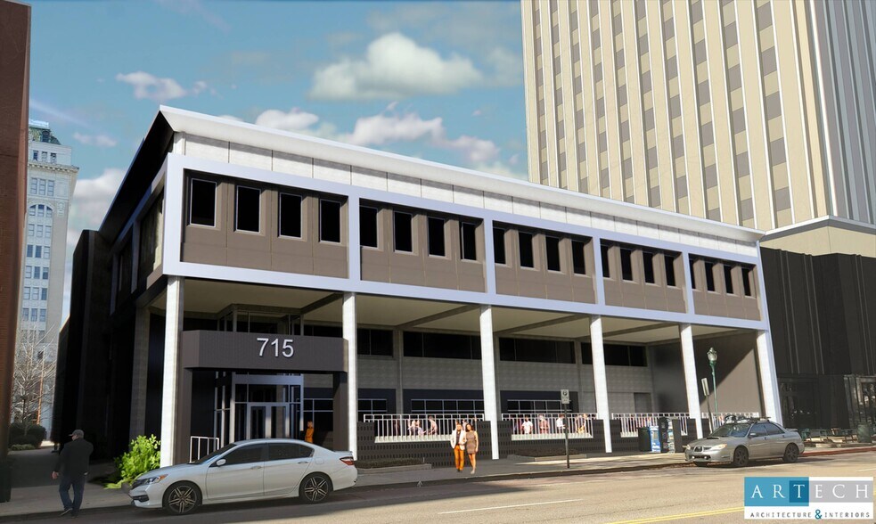 715 Market St, Chattanooga, TN à louer - Photo principale – Image 1 sur 10