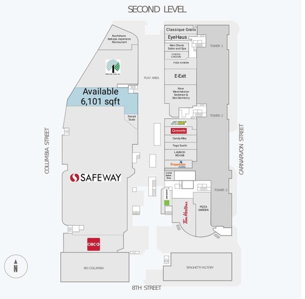800 Carnarvon St, New Westminster, BC à louer - Plan de site – Image 2 sur 23