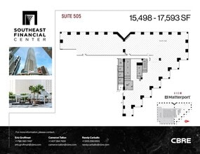 200 S Biscayne Blvd, Miami, FL à louer Plan de site– Image 1 sur 10