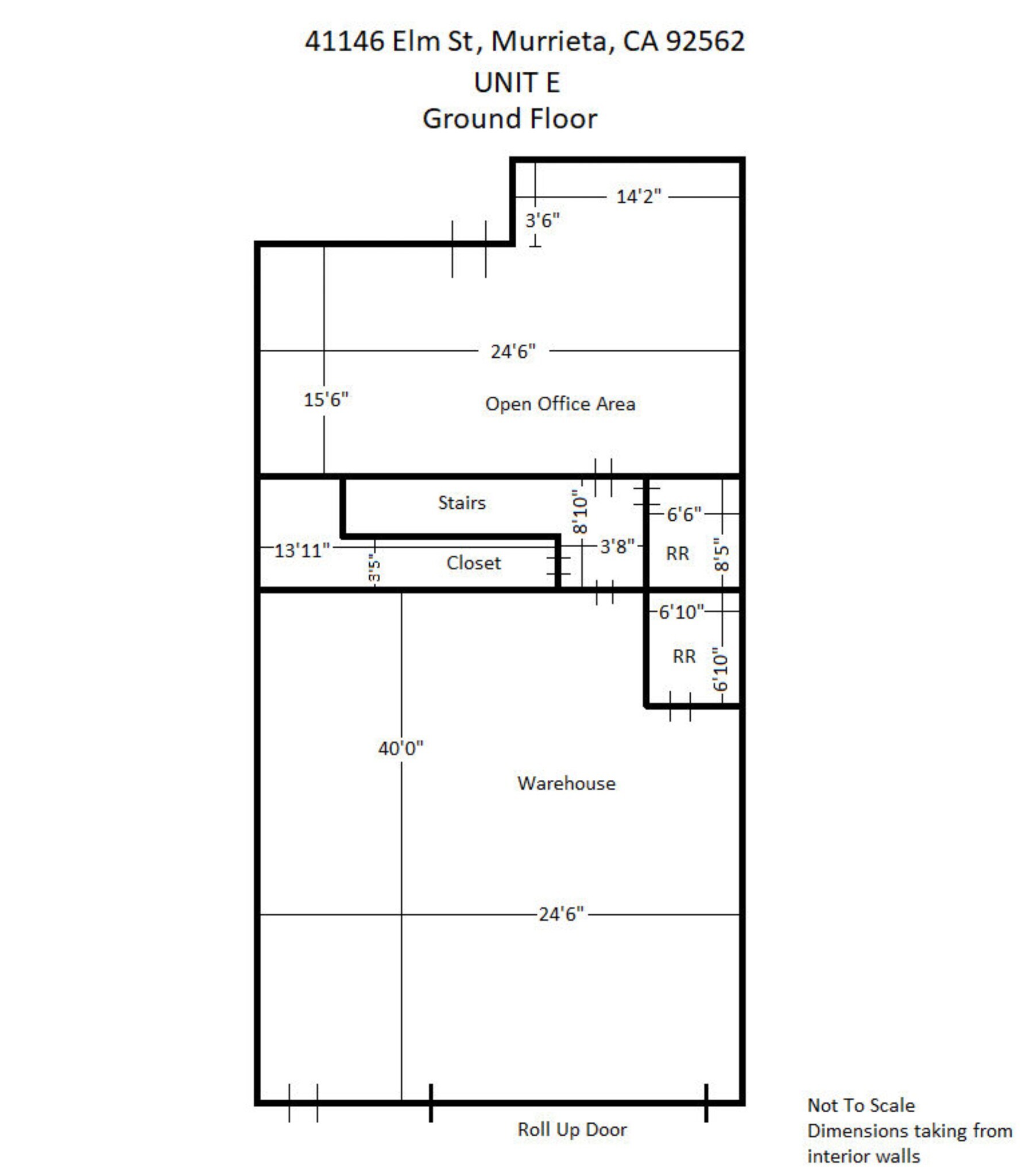 41146 Elm St, Murrieta, CA à louer Plan de site– Image 1 sur 2