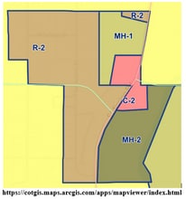 1630 S Mission Rd, Tucson, AZ - Vue aérienne  vue de carte