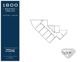 1800 Bering Dr, Houston, TX à louer Plan d’étage– Image 1 sur 1