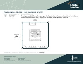 1055 Dunsmuir St, Vancouver, BC à louer Plan d’étage– Image 2 sur 2