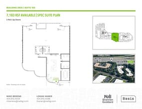 3025 Breckinridge Blvd, Duluth, GA à louer Plan d’étage– Image 2 sur 2