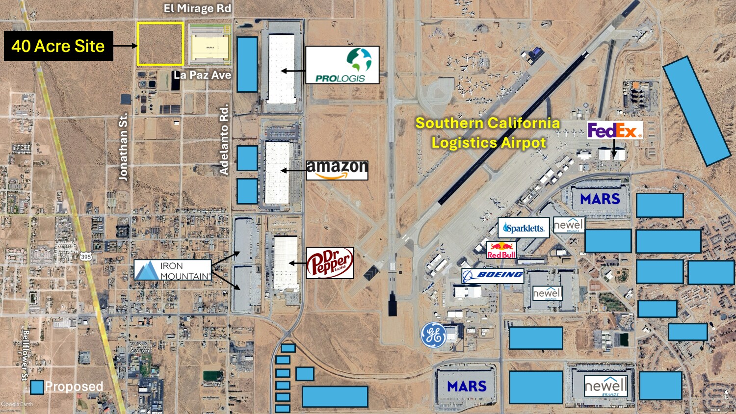 El Mirage Rd., Adelanto, CA à vendre Aérien– Image 1 sur 3