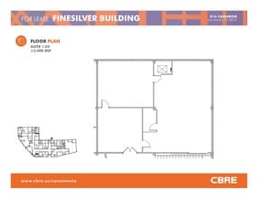 816 Camaron St, San Antonio, TX à louer Plan d’étage– Image 1 sur 1